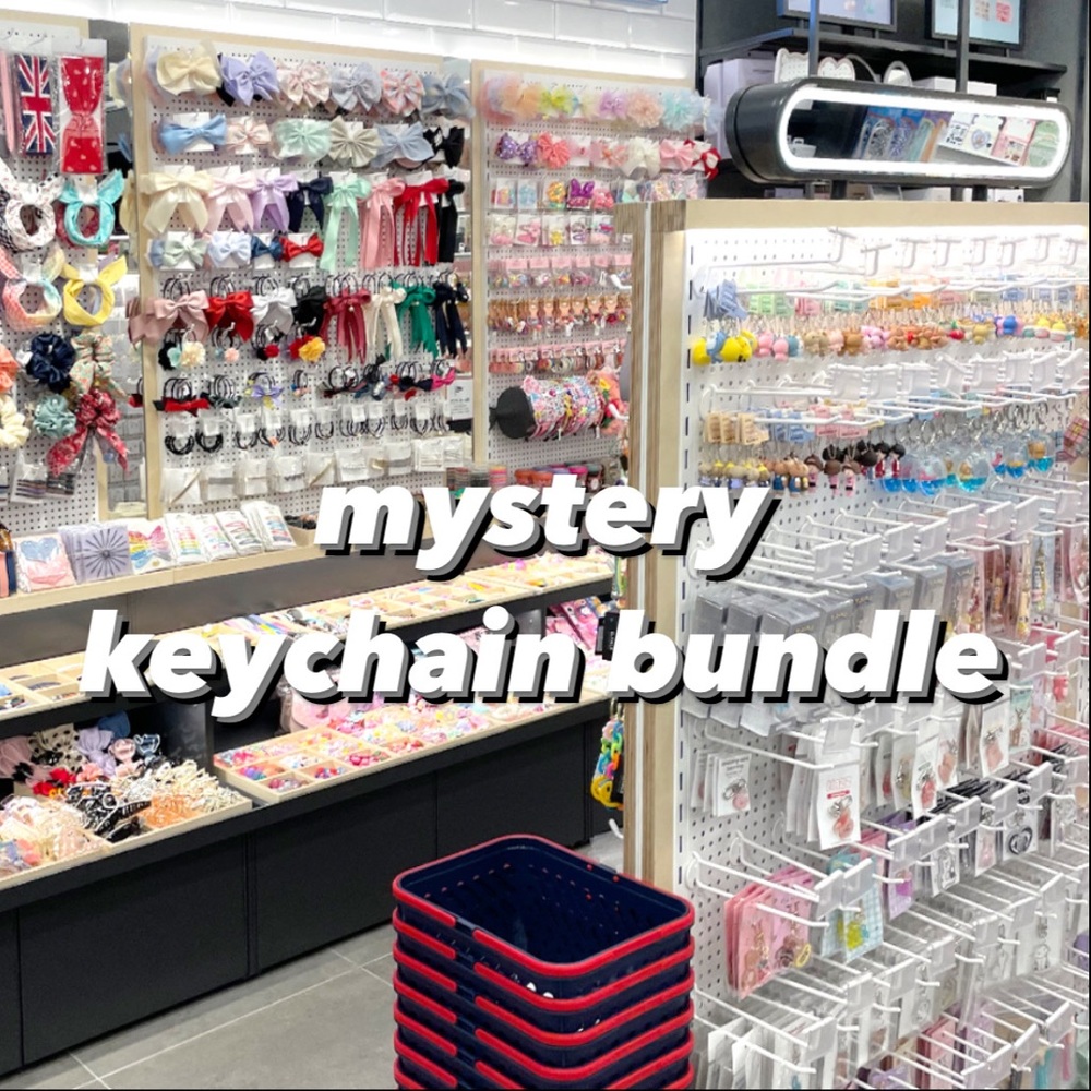 Mystery keychain bundle (3) sanrio bt21 kawaii
